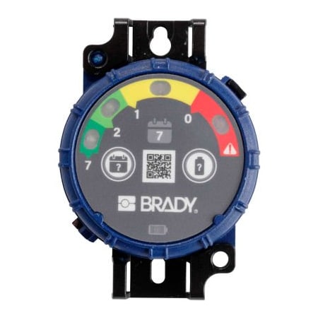 Brady Brady 150740 Brady Inspection Timer, 7 Day, 10 Pack, LED Lights, ABS Plastic, Blue 150740